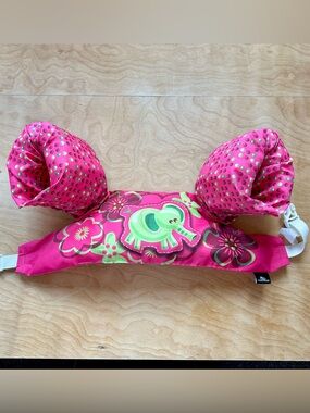 Stearns Kids Puddle Jumper Floaties Pink Elephant Swim Trainer Life Vest